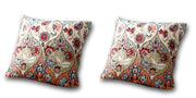 DaDa Bedding Set of Two Garden Party Bohemian Throw Pillow Covers (LH1403) - DaDa Bedding Collection