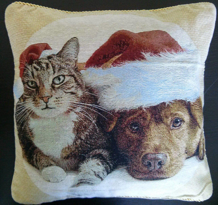 Tache Best Friend Christmas 18 x 18 Inch Throw Pillow Cushion Cover - DaDa Bedding Collection