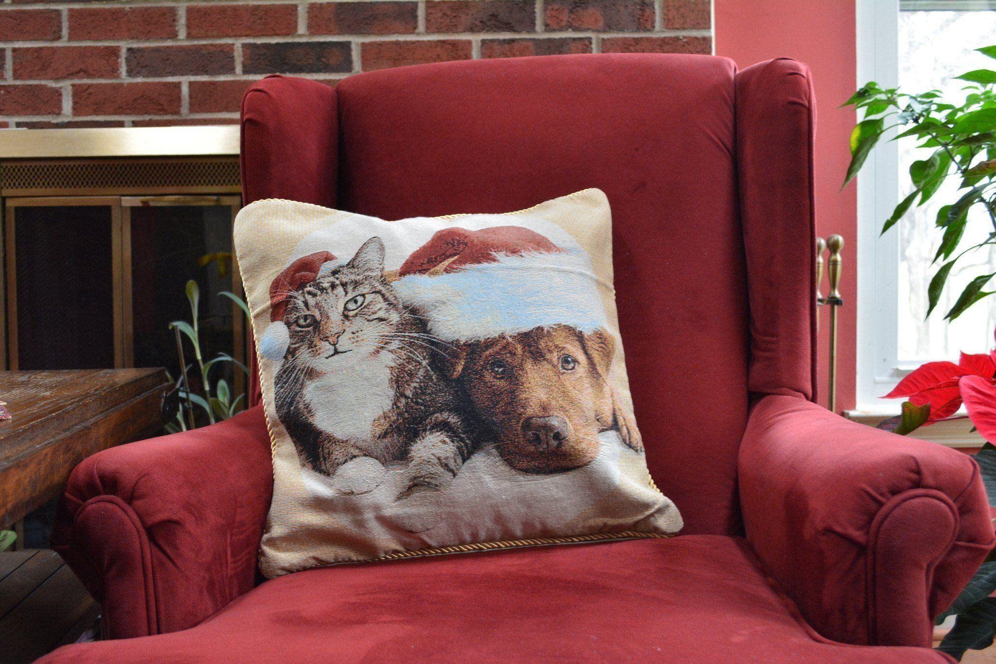 Tache Best Friend Christmas 18 x 18 Inch Throw Pillow Cushion Cover - DaDa Bedding Collection