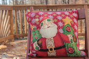 Tache Festive Christmas Cute Santa Clause Is Coming to Town Cushion Cover - DaDa Bedding Collection