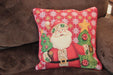 Cushion Cover - Tache Festive Christmas Cute Santa Clause Is Coming to Town Cushion Cover - DaDa Bedding Collection