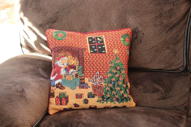 Tache Festive Holiday Last Minute Preparations Cushion Cover - DaDa Bedding Collection