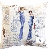Cushion Cover - Tache Girls Just Want to Have Fun Woven Throw Pillow Cushion Cover - DaDa Bedding Collection