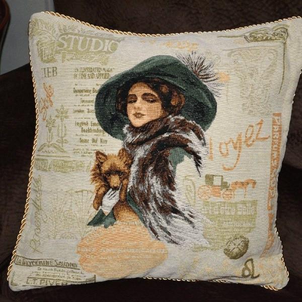 Tache Puppy Day Out Throw Pillow Cushion Cover - DaDa Bedding Collection