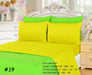 Tache 4-6 Piece Lemon Lime Yellow/Green Reversible  Duvet Cover Set - DaDa Bedding Collection
