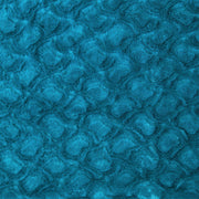 DaDa Bedding Jewel Tones Emerald Green Blue Luxury Faux Fur Throw Pillow Cover (171805) - DaDa Bedding Collection