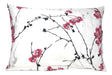 DaDa Bedding Set of 2-Pieces Cherry Blossom Floral White Pink Pillowcases - Queen Size 20" x 30" (8318) - DaDa Bedding Collection
