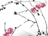 DaDa Bedding Set of 2-Pieces Cherry Blossom Floral White Pink Pillowcases - Queen Size 20" x 30" (8318) - DaDa Bedding Collection