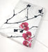 DaDa Bedding Set of 2-Pieces Cherry Blossom Floral White Pink Pillowcases - Queen Size 20" x 30" (8318) - DaDa Bedding Collection