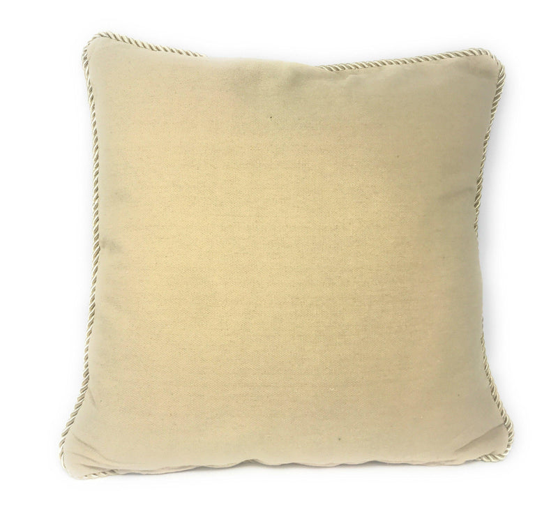 DaDa Bedding Set of 2-Pieces Festive Holiday Fiesta Floral Botanical Tapestry Throw Pillow Covers w/ Inserts - 18" x 18" - DaDa Bedding Collection