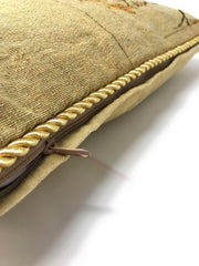 DaDa Bedding Set of 2-Pieces Glamorous Country Rooster Farmhouse Tapestry Throw Pillow Covers w/ Inserts - 18" x 18" - DaDa Bedding Collection