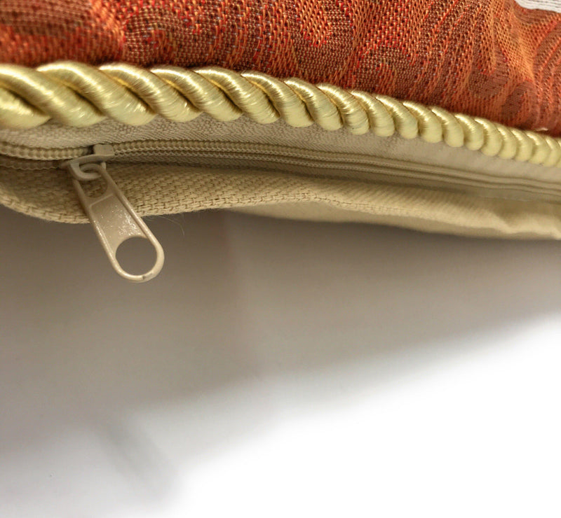 DaDa Bedding Set of 2-Pieces Postcard of Venice Tapestry Throw Pillow Covers w/ Inserts - 18" x 18" - DaDa Bedding Collection