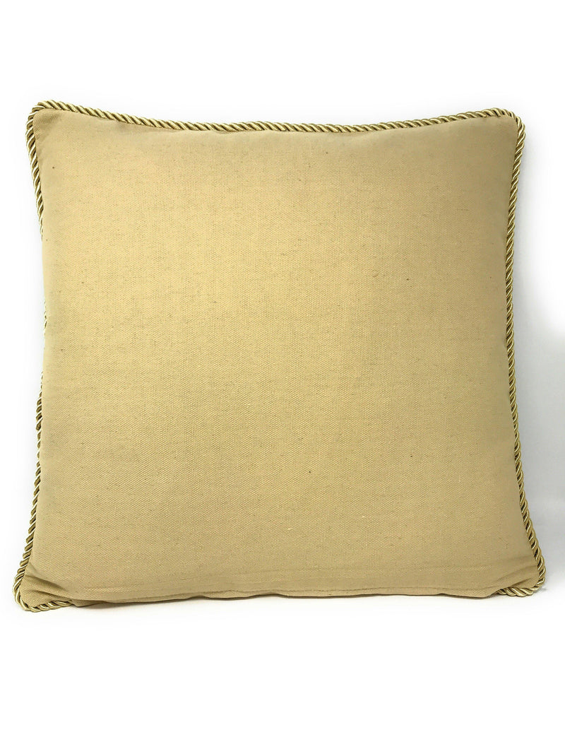 DaDa Bedding Set of 2-Pieces Sugar Plum Fruits Garden Tapestry Throw Pillow Covers w/ Inserts, 18" x 18" - DaDa Bedding Collection