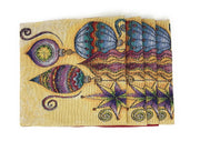 DaDa Bedding Set of 4-Pieces Starry Bohemian Lantern Ornaments Christmas Tapestry Placemats 13” x 19” (14916) - DaDa Bedding Collection