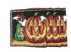 DaDa Bedding Set of 4-Pieces Halloween Pumpkin Tapestry Placemats 13” x 19” (12914) - DaDa Bedding Collection
