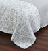 DaDa Bedding Luxe Couture Floral White Freesia Vineyard Elegant Coverlet Bedspread Set (HS-8760) - DaDa Bedding Collection