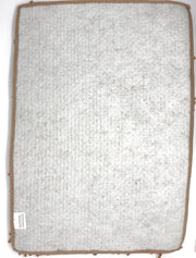 DaDa Bedding Coffee Brown Shaggy Soft Chenille Noodle Carpet Rug Bath Mat - DaDa Bedding Collection