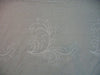 DaDa Bedding Jacquard Paisley Floral Leaves Flat Sheet & Pillow Cases Set - Twin 2-Pieces (FS8197) - DaDa Bedding Collection
