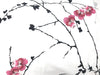 DaDa Bedding Floral Cherry Blossoms Red Purple Fitted Sheet & Pillow Cases Set (FTS8318) - DaDa Bedding Collection