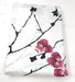 DaDa Bedding Floral Cherry Blossoms Red Purple Fitted Sheet & Pillow Cases Set (FTS8318) - DaDa Bedding Collection