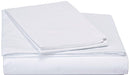 SHEET SET - DaDa Bedding White Fitted Sheet Only & Pillow Cases Set (FTS098765) - DaDa Bedding Collection