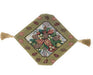 DaDa Bedding Rustic Floral Bouquet Lights Holiday Tapestry Dining Table Runner (6068) - DaDa Bedding Collection