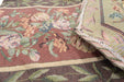 DaDa Bedding Set of 3 PCs - Field of Roses Red Floral Woven Tapestry Table Runners (5594) - DaDa Bedding Collection