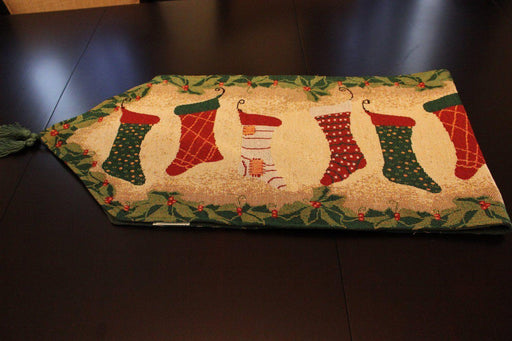 Tache Hang My Stockings By the Fireplace Table Runners - DaDa Bedding Collection