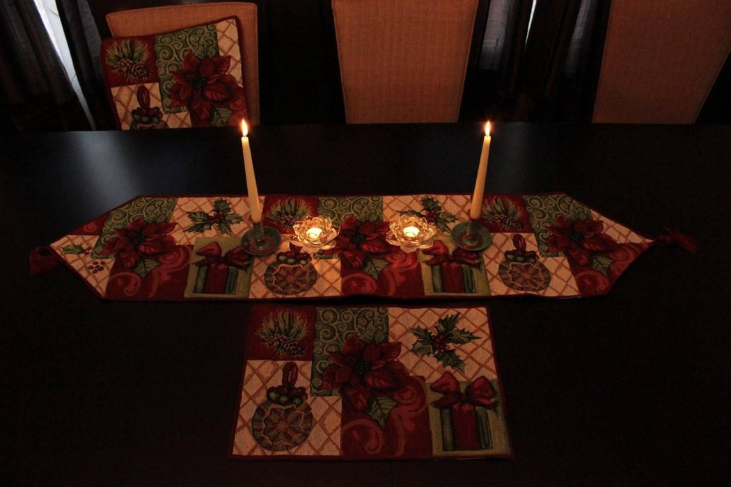 Tablerunners - Tache Holiday Tidings Table Runners - DaDa Bedding Collection