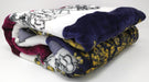 Throw Blanket - DaDa Bedding Bohemian Floral Striped Carnations Cozy Plush Flannel Fleece Throw Blanket (XY9829) - DaDa Bedding Collection