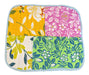 DaDa Bedding Set of 6-Pieces Hand-Made Placemats Cotton Bohemian Tropical Sunrise Rainbow Garden Patchwork Floral Table Mats - DaDa Bedding Collection