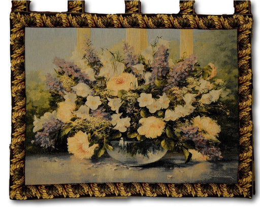 Wall Hanging - Tache 33 X 24 Inch Flowering Bouquet Floral Tapestry Wall Hanging - DaDa Bedding Collection